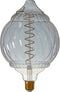 Light & Living Deco LED globe Ø16x25 cm BAROQUE 4W smoke E27 dimbaar