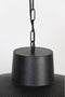 Light & Living Demsey Hanglamp - Zwart - Ø40x31 cm