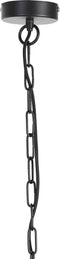 Light & Living Demsey Hanglamp - Zwart - Ø40x31 cm