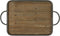 Light & Living Dienblad Moulon - Hout/Zink - 51,5x31x5,5cm