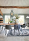 Light&living Dienblad S/2 48x21x3,5+58x24x3,5 cm RAUZAN bruin