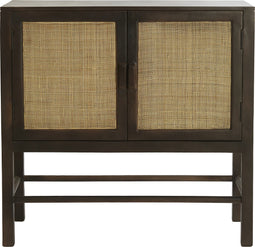 Light & Living Dressoir Nipos - Mangohout en webbing - 88cm