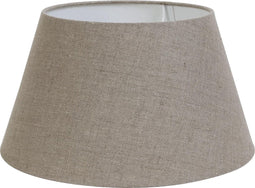 Light & Living Drum Lampenkap Dark Linen - Grijs - 45x35x25cm