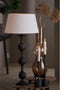 Light & Living Drum Lampenkap Livigno - Eiwit - 45x35x25cm