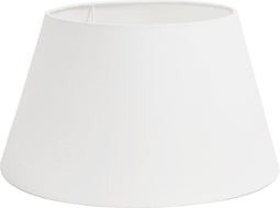 Light & Living Drum Lampenkap Polycotton - Wit - 45x35x25cm - voor Tafellampen, Staande lamp