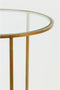 Light & Living Duarte Ronde Bijzettafel - Antiek Goud - Set/2 - Ø40x45 + Ø50x52 cm