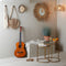 Light & Living Duarte Ronde Bijzettafel - Antiek Goud - Set/2 - Ø40x45 + Ø50x52 cm