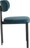 Light&living Eetkamerstoel 52,5x51x78 cm SONJA velvet emerald+zwart