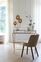 Light&living Eetkamerstoel 56x44,5x80 cm ECKLEY velvet glans goud-zwart