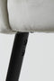 Light&living Eetkamerstoel 56x44,5x80 cm ECKLEY velvet glans zilver-zwart