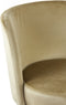 Light&living Eetkamerstoel 56x44,5x80 cm ECKLEY velvet glans goud-zwart