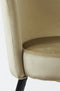 Light&living Eetkamerstoel 56x44,5x80 cm ECKLEY velvet glans goud-zwart