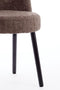 Light&living Eetkamerstoel 56x47x79 cm ECKLEY bruin-zwart