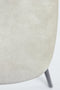 Light&living Eetkamerstoel 58x58x82 cm EMMA velvet grijs-donker grijs