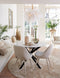 Light & Living - Eetkamerstoel DJESLIN - 57x51x84cm - Bruin