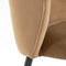 Light & Living Eetkamerstoel - 'Elyna' Velvet, kleur Bruin