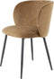 Light & Living Eetkamerstoel - 'Elyna' Velvet, kleur Bruin