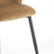Light & Living Eetkamerstoel - 'Elyna' Velvet, kleur Bruin