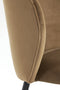 Light & Living Eetkamerstoel - 'Elyna' Velvet, kleur Bruin