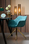 Light & Living Eetkamerstoel Jaimy - Bouclé - Emeraldgroen