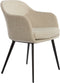 Light & Living - Eetkamerstoel LEONE - 59x58.5x82cm - Bruin - Set van 2