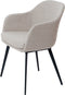 Light & Living - Eetkamerstoel LEONE - 59x58.5x82cm - Bruin - Set van 2