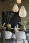 Light & Living - Eetkamerstoel LEONE - 59x58.5x82cm - Bruin - Set van 2