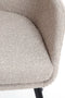 Light & Living - Eetkamerstoel LEONE - 59x58.5x82cm - Bruin - Set van 2