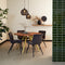Light & Living - Eetkamerstoel OLIVE - 50.5x44.5x82cm - Grijs - Set van 2