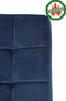 Light & Living - Eetkamerstoel OLIVE FR - 50.5x44.5x82cm - Blauw