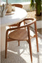 Light & Living Eetkamerstoel Palca - Teakhout - Naturel