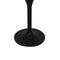 Light & Living Eettafel Biboca - Hout/Zwart - Ø140cm - Modern,Retro