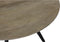 Light & Living Eettafel Magnifera - Hout/Zwart - Ø140cm - Modern,Landelijk