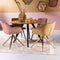 Light & Living Eettafel Mimoso - Hout/Zwart - Ø140cm - Modern,Luxe