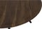 Light & Living Eettafel Mimoso - Hout/Zwart - Ø140cm - Modern,Luxe