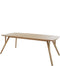 Light & Living Eettafel Quenza - Mangohout - 220 x 100cm - Naturel