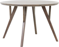 Light & Living - Eettafel QUENZA - Ø140x76cm - Bruin