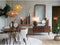 Light & Living - Eettafel QUENZA - Ø140x76cm - Bruin