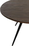 Light & Living - Eettafel TURI - Ø120x76cm - Bruin