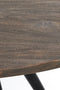 Light & Living - Eettafel TURI - Ø140x76cm - Bruin