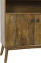 Light & Living Espita Kast met laden - Hout/Olie Bruin - 104x40x158cm