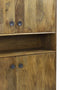 Light & Living Espita Kast met laden - Hout/Olie Bruin - 104x40x158cm