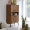 Light & Living Espita Kast met laden - Hout/Olie Bruin - 104x40x158cm