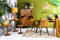 Light & Living Espita Kast met laden - Hout/Olie Bruin - 104x40x158cm
