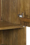 Light & Living Espita Kast met laden - Hout/Olie Bruin - 104x40x158cm