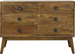 Light & Living Espita Kast met laden - Hout/Olie Bruin - 114x40x80cm