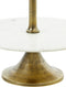 Light&living Etagere 3 laags Ø51x100 cm VERMENTINO marmer wit