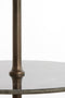 Light&living Etagere 5 laags Ø79x175 cm VERMENTINO donker bruin marmer
