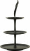 Light & Living Etagere Foglia - Zwart - 3 Laags