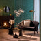 Light & Living Etagère Lutek - Goud - 2 Laags - Modern,Luxe - Kerst cadeau - Kerst cadeautjes - Cadeau vrouw - Cadeau man - Cadeau voor haar - Cadeau voor hem - Kerstcadeau - Kerst kado - Kado man - Kado vrouw